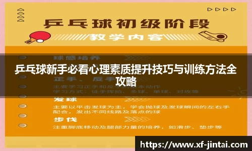 乒乓球新手必看心理素质提升技巧与训练方法全攻略